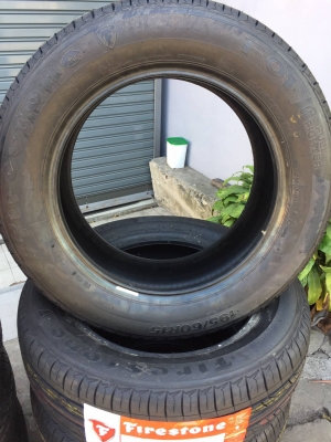 ขายยางใหม่ FIRESTONE F01 195-60-15 ปี16 ชุดละ 4,200 บาท ขายยางใหม่ FIRESTONE F01 195-60-15 ปี16 ชุดละ 4,200 บาท