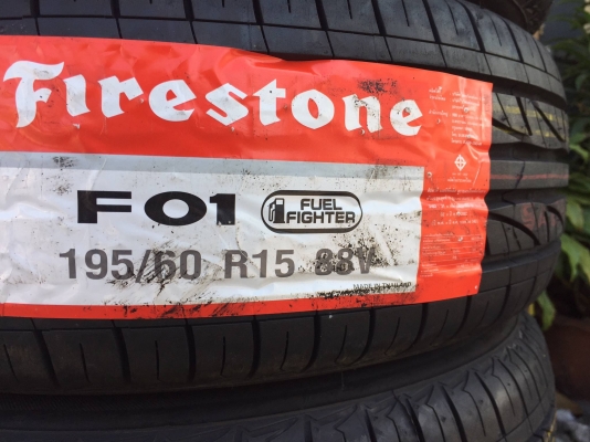 ขายยางใหม่ FIRESTONE F01 195-60-15 ปี16 ชุดละ 4,200 บาท ขายยางใหม่ FIRESTONE F01 195-60-15 ปี16 ชุดละ 4,200 บาท