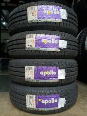 ขายยางใหม่ Apollo AMAZER 3G MAXX 185-70-14 ปี17 ชุดละ 3,800 บาท