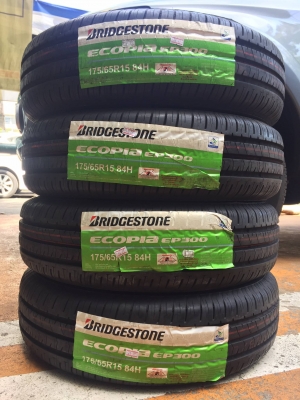ขายยางใหม่ BRIDGESTONE ECOPIA EP300 175-65-15 ปี17 ชุดละ 6,900 บาท