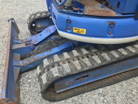 ขายถูกรถแบคโฮMITSUBISHIรุ่นMM40SRนำเข้าญี่ปุ่นไม่เคยใช้งานในไทยเอกสารพร้อม แทร็กยางปั้มนิ้วทำงานไวเครื่อง4สูบสภาพดีพร้อมใช้งาน 081-8302909 จิรโรจน์ Line : jiraroj2909