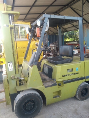 รถฟอร์คลิฟต์ MITSUBISHI FG15 รถเก่านอกนำเข้า ยังไม่เคยใช้งานในไทย ยก 1.5 ตัน เกียร์ออโต้ ยางหน้าตัน รถสภาพดี พร้อมใช้งาน มีเอกสารใบอินวอยซ์ มี VDO การทำงานให้ชม