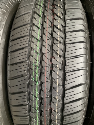 ยางใหม่ป้ายแดง 255-65-17 Bridgestone ปลายปี 18 ดอกเต็มๆ ตุ่มอลัง เส้นสีจัดจ้าน
