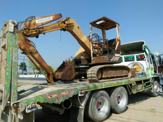 tractor-backhoe จัดส่ง รถขุด แบ็คโฮ PC55 เก่าญี่ปุ่น ไปอยุธยาครับ ขอบคุณมากครับ