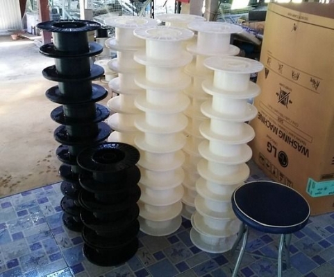 ล้อพลาสติกม้วนสายไฟ