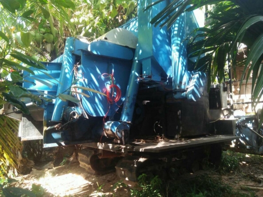 ขาย 65.000บาท รถเกี่ยวข้าวซันเทค อุ้ม800กิโล เครื่องปั้มแรงดี