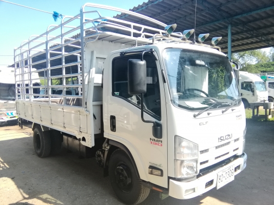 6 ล้อกลาง *EURO.3* ISUZU NMR 130 แรงม้า *คอมมอนเรว* ยาว 4.30 ม.* รถสวยเดิม+พร้อมใช้งาน * รถห้างแท้ *