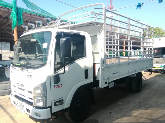 6 ล้อกลาง *EURO.3* ISUZU NMR 130 แรงม้า *คอมมอนเรว* ยาว 4.30 ม.* รถสวยเดิม+พร้อมใช้งาน * รถห้างแท้ *