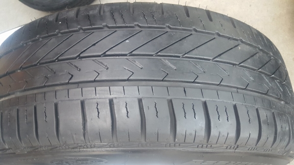 ล้อใหม่Rpf1 ขอบ15 4รู100 ยางเปอร์เช็น185/60/15  4 ล้อ