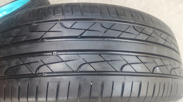 ล้อมือ2 Rpf1สีมิ้นท์ ขอบ15 4รู100 ยางเปอร์เช็น195/55/15  4 ล้อ