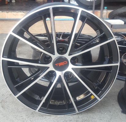 ล้อมือ2 ขอบ15 5รู100 กว้าง6.5 ET38  4 ล้อ