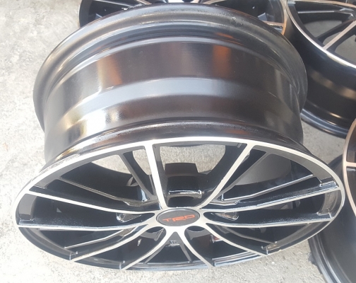 ล้อมือ2 ขอบ15 5รู100 กว้าง6.5 ET38  4 ล้อ