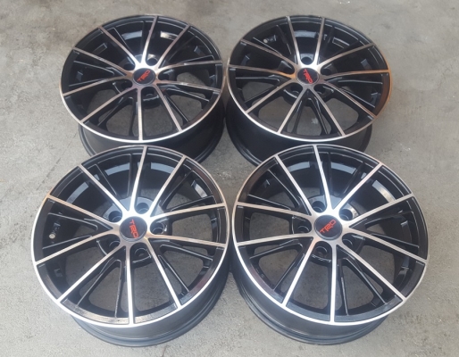 ล้อมือ2 ขอบ15 5รู100 กว้าง6.5 ET38  4 ล้อ