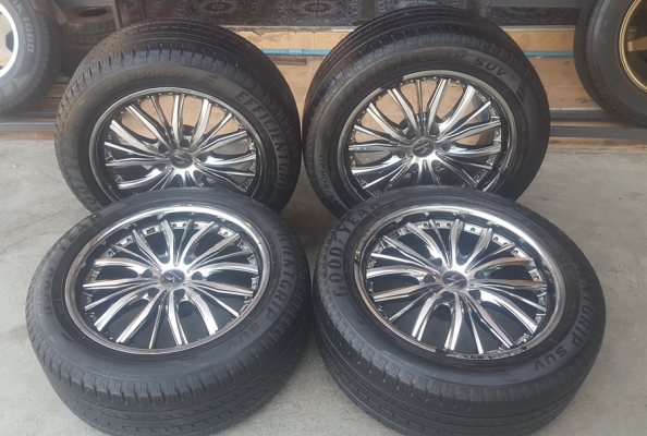 ล้อมือ2 ขอบ20 YACHIYODA หน้า9 พร้อมยาง  4 ล้อ