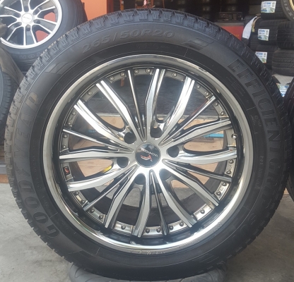 ล้อมือ2 ขอบ20 YACHIYODA หน้า9 พร้อมยาง  4 ล้อ