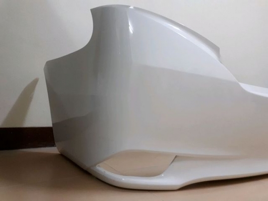 กันชนท้าย Toyota Vios ปี 2013-2015 สีขาว ของแท้ติดรถ สภาพสวย