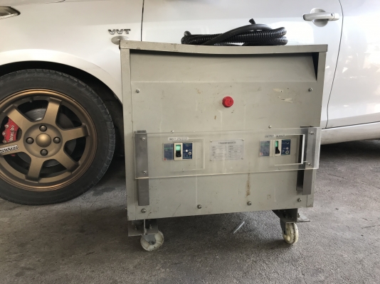 ขายหม้อแปลงไฟฟ้า 50KVA ไฟเข้า 380V ไฟออก 200V แยกออกได้ 2จุด ใช้คุมเครื่องจักรญี่ปุ่น สภาพสวยมาก พร้อมใช้งาน