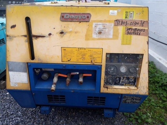 ปั้มลมDENYO DIS180SS2 # 3629056 มือสองญี่ปุ่น ปั้มลมDENYO DIS180SS2 # 3629056 มือสองญี่ปุ่น