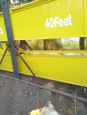 ชุดบูมอาร์มยาว 40 ฟุต KOBELCO SK120 ของใหม่จากนอก พึ่งนำเข้ามา อุปกรณ์ครบชุด