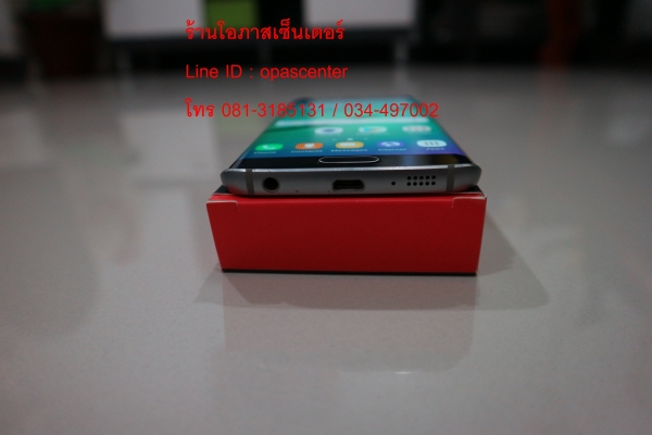 Samsung Galaxy S6 edge สีดำ มีที่ชาร์ท สภาพใหม่ ส่งฟรี