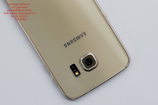 Samsung Galaxy S6 edge สีทอง สภาพใหม่ ส่งฟรี Samsung Galaxy S6 edge สีทอง สภาพใหม่ ส่งฟรี