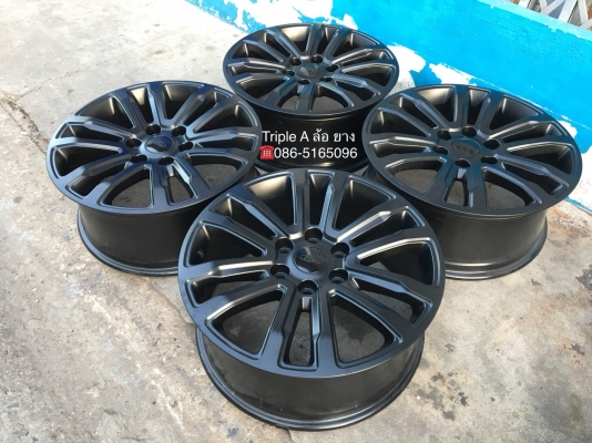 ล้อแม็กรุ่นใหม่ล่าสุด Ford Everest 2018 ขอบ 20 สีดำ