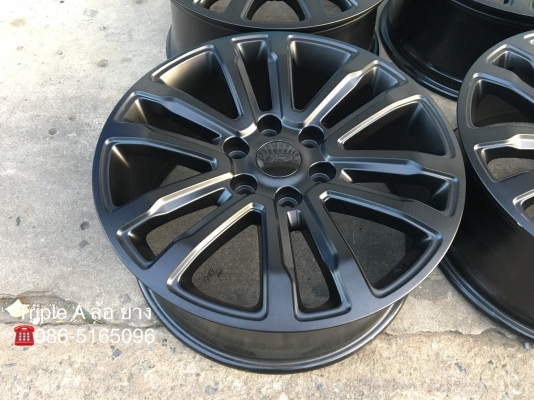 ล้อแม็กรุ่นใหม่ล่าสุด Ford Everest 2018 ขอบ 20 สีดำ