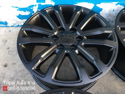 ล้อแม็กรุ่นใหม่ล่าสุด Ford Everest 2018 ขอบ 20 สีดำ
