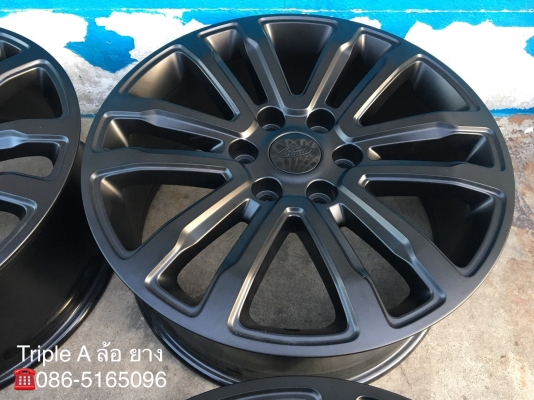ล้อแม็กรุ่นใหม่ล่าสุด Ford Everest 2018 ขอบ 20 สีดำ