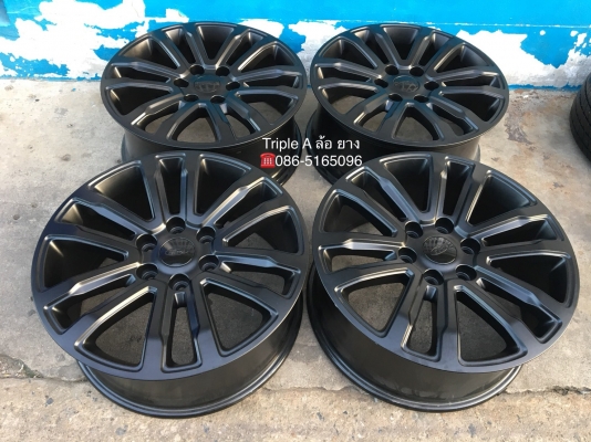 ล้อแม็กรุ่นใหม่ล่าสุด Ford Everest 2018 ขอบ 20 สีดำ