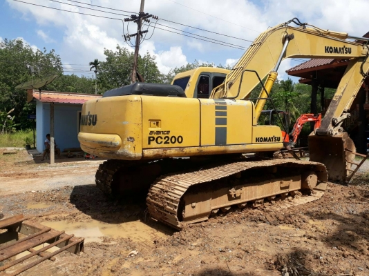 มี VDO ให้ชม.KOMATSU PC200-6 ซีเรียล 93826 เอกสารเล่ม ระบบไฟเต็ม ราคา 670000