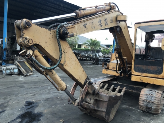 ขายแมคโค MITSUBISHI 60-1บุ๋งกี่+ปากคีบไม้ ขายแมคโค MITSUBISHI 60-1บุ๋งกี่+ปากคีบไม้