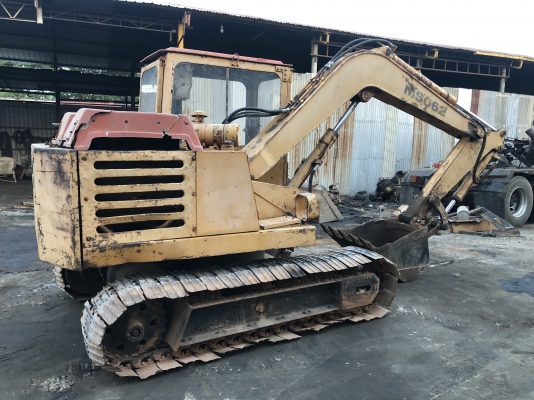 ขายแมคโค MITSUBISHI 60-1บุ๋งกี่+ปากคีบไม้ ขายแมคโค MITSUBISHI 60-1บุ๋งกี่+ปากคีบไม้