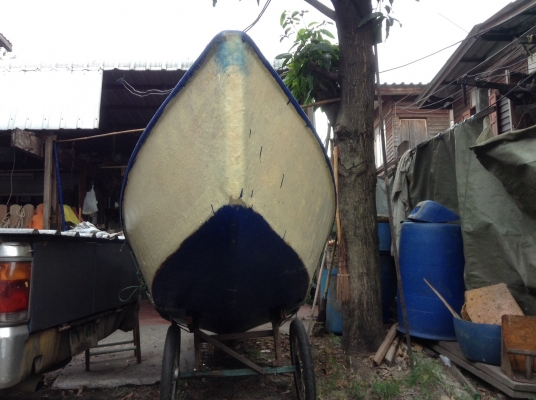 ขายเรือไฟเบอร์ไทยๆ ยาว 14ฟุต กวัาง120 cm ลึก 40 cm ขายเรือไฟเบอร์ไทยๆ ยาว 14ฟุต กวัาง120 cm ลึก 40 cm