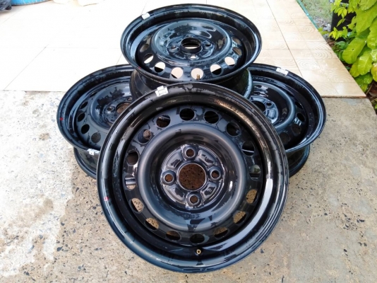 กระทะถอดป้ายแดงเก๋งมิตซูบิชิ ขอบ14 4รู100 พร้อมฝาครอบ ชุด 4วง กระทะถอดป้ายแดงเก๋งมิตซูบิชิ ขอบ14 4รู100 พร้อมฝาครอบ ชุด 4วง