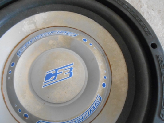 ลำโพง Crossfire 10นิ้วโคลงปั๊ม วอยย์คู่ 1ข้าง