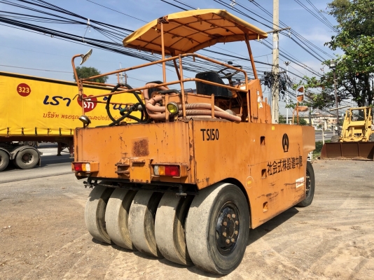 ขายรถบด 9 ล้อ SAKAI TS150 FROM JAPAN พร้อมใช้งาน ติดต่อ 063-9316985 ID LINE : 0639316985 ครับ