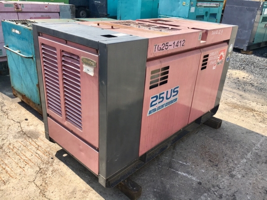 DENYO DCA-25USI : 25KVA เครื่องปั่นไฟญี่ปุ่น ตู้เก็บเสียงเงียบ โทร. 080-6565422 (หนิง)