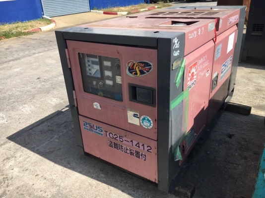 DENYO DCA-25USI : 25KVA เครื่องปั่นไฟญี่ปุ่น ตู้เก็บเสียงเงียบ โทร. 080-6565422 (หนิง)