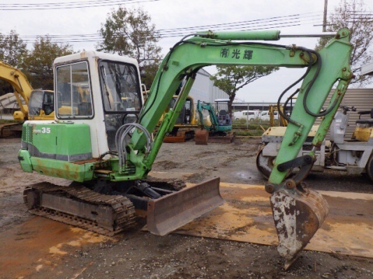 ขาย รถแม็คโคร MITSUBISHI MM35 พร้อมหัวกระแทก พร้อมใช้งาน นำเข้าเองจากประเทศญี่ปุ่น ติดต่อ 063-9316985 ID LINE : 0639316985 ครับ