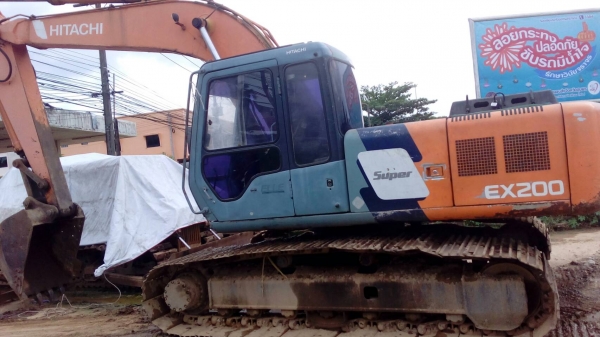 มีวีดีโอขายแบคโฮ HITACHI EX200-3 ปี 40 พร้อมใช้เล่มทะเบียนราคา 590,000 ต่อรอง มีวีดีโอขายแบคโฮ HITACHI EX200-3 ปี 40 พร้อมใช้เล่มทะเบียนราคา 590,000 ต่อรอง