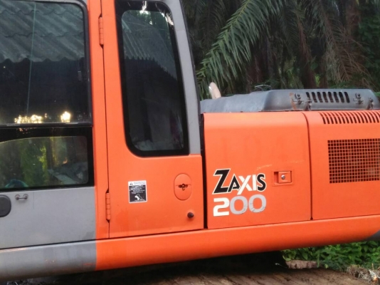 ขายแบคโฮ HITACHI.ZX200-1 สภาพสวยพร้อมใช้งานเล่มทะเบียนราคา 1,100,000