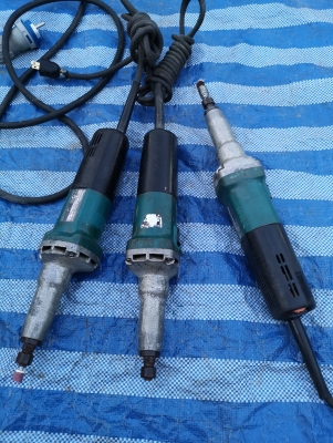 ขายเจียรคอยาว​แกน 8 มิล​ มือ2 ปรับรอบความเร็วได้ ยี่ห้อ​ MAKITA​ .รุ่น​ GD0810 กำลัง​ 750​W