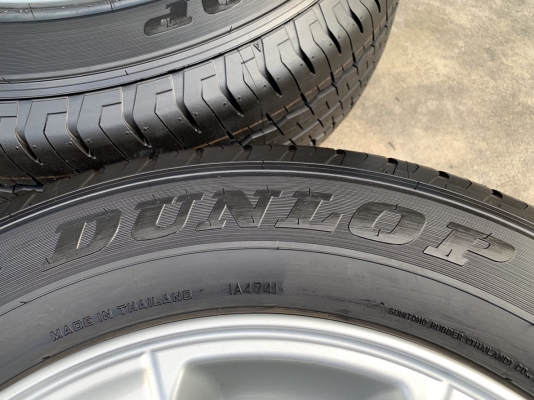 ล้อแม็กป้ายแดง ISUZU D-MAX Blue Power ขอบ 16 พร้อมยางใหม่ป้ายแดง 215-70-16 Dunlop ปี 18 แม็กสวย ยางใหม่ๆ