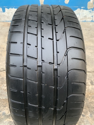 ล้ออะไหล่ ล้อแม็ก Lenso ขอบ 18 พร้อมยาง 235-40-18 Pirelli ปี 15 แม็กไม่ดุ้ง ไม่คด ดอกยางหนาปึก