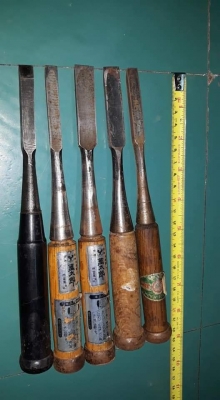 ขายสิ่วญี่ปุ่นยกชุด5ด้ามคมๆ MADE IN JAPAN.มือสอง ขายสิ่วญี่ปุ่นยกชุด5ด้ามคมๆ MADE IN JAPAN.มือสอง