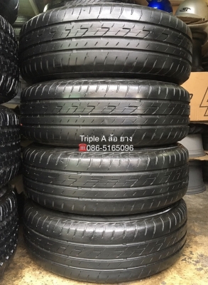 ยาง Bridgestone 195-65-15 ปี 16 ดอกยางหนาปึกทุกเส้น