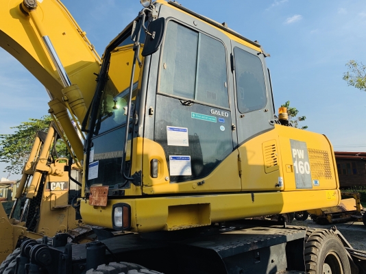 ขาย รถแบคโฮ ล้อยาง KOMATSU PW160-7EO สวยๆพร้อมใช้งาน ขาย รถแบคโฮ ล้อยาง KOMATSU PW160-7EO สวยๆพร้อมใช้งาน