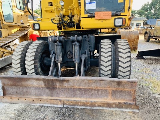 ขาย รถแบคโฮ ล้อยาง KOMATSU PW160-7EO สวยๆพร้อมใช้งาน ขาย รถแบคโฮ ล้อยาง KOMATSU PW160-7EO สวยๆพร้อมใช้งาน