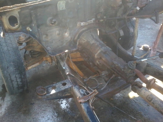 สตราด้า แชสซี+ช่วงล่าง+เกียร์+เฟือองท้าย+แหนบ+เบรคครบ